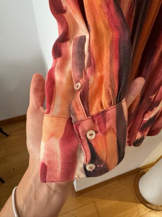 Vestido Camisa Mango Talla S