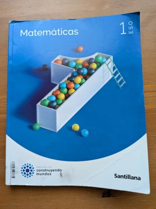 Libro Matemáticas 1 ESO Santillana