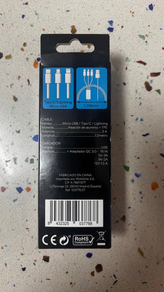 Kit Carga Rápida iWotto 18W QC
