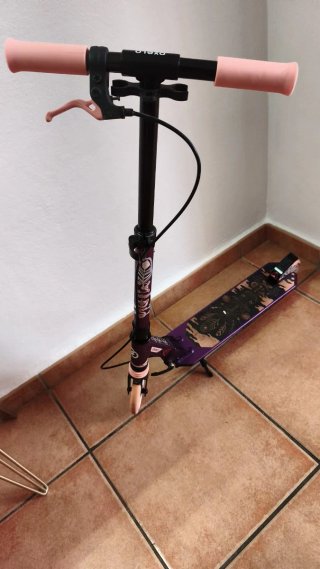 Patinete Oxelo Morado con Freno