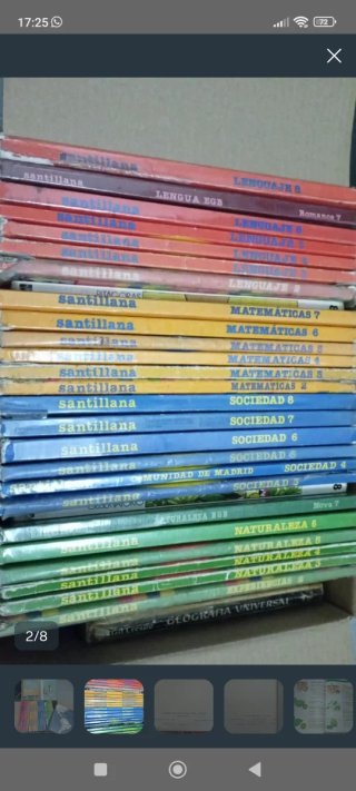 Lote de libros de 3er curso EGB