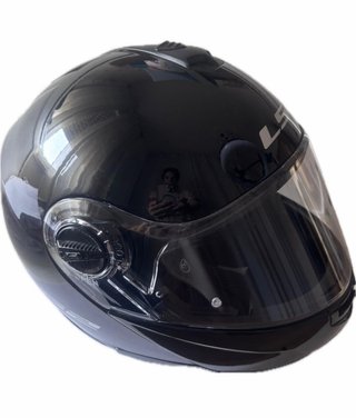 Casco LS2 FF325 Strobe Negro
