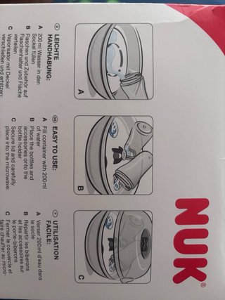 Esterilizador Microondas NUK Micro Express Plus