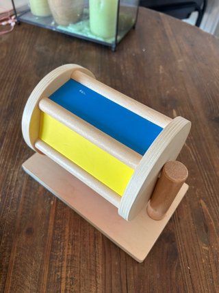 Tambor Giratorio Montessori Madera Sonoro