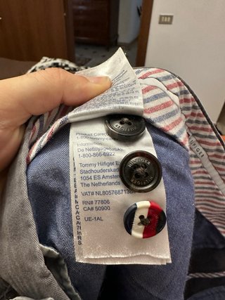 Pantaloni Tommy Hilfiger Uomo Grigio