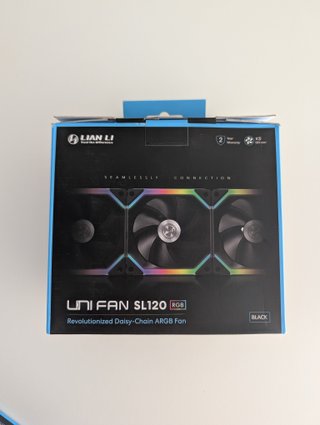 Lian Li UNI FAN SL120 3 Pack Preto