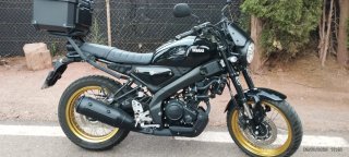 Yamaha XSR 125 legacy año 2024 7600 km
