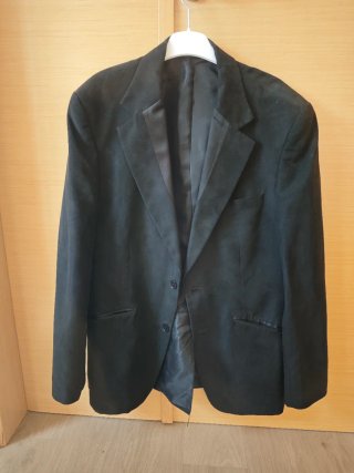 Americana Zara Hombre Negra Talla M