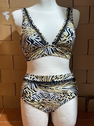 Bikini Talle Alto Animal Print Talla S