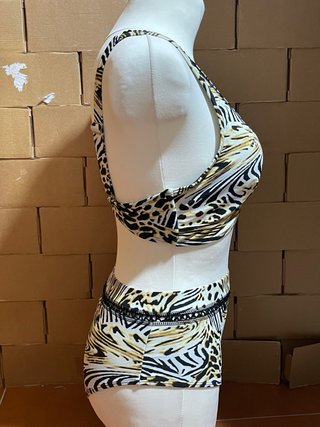 Bikini Talle Alto Animal Print Talla S