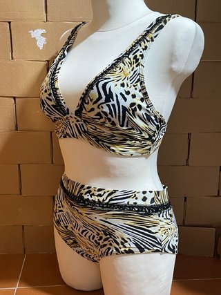 Bikini Talle Alto Animal Print Talla S