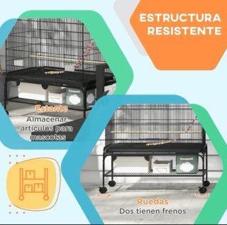 Jaula grande para pájaros