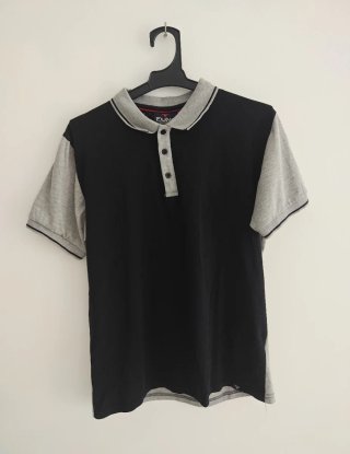 Camisa Funk Negra y Gris