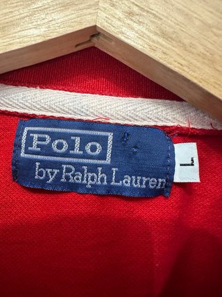 Polo Ralph Lauren Rojo talla L pero da una M