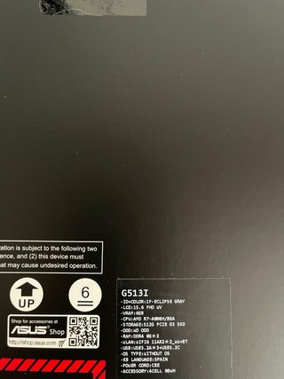Portátil Asus ROG Strix 513