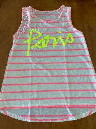 Camiseta larga, playera Paris. T12