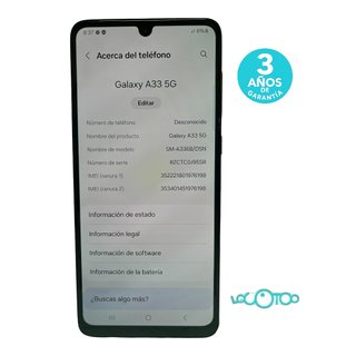 Samsung Galaxy A33 5G 128GB -E0153523CV-