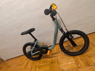 Bicicleta 14 pulgadas niños 3-5 Años 2 en 1 Discov