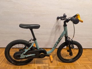 Bicicleta 14 pulgadas niños 3-5 Años 2 en 1 Discov