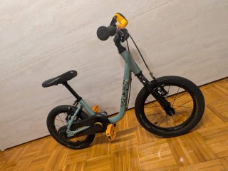Bicicleta 14 pulgadas niños 3-5 Años 2 en 1 Discov