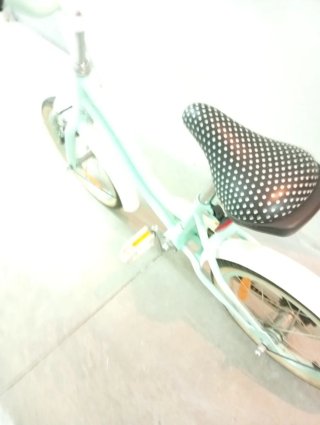 Bicicleta niña mint
