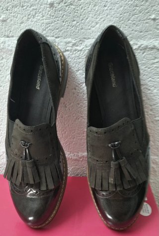 Mocasines Graceland Marrones/Verdes
