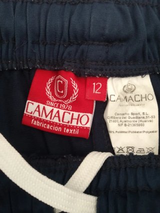 Pantalón corto chándal Cardenal Spinola T-12
