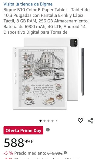 Bigme B10 Premium + Teclado (EN)