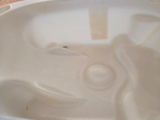 Bañera para bebé con soporte