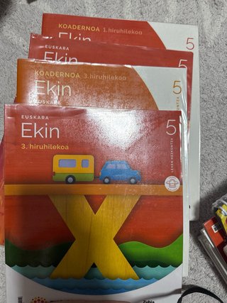 Libros begoñazpi ikastola 5 de primaria