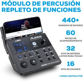 Batería Electrónica Alesis Nitro Max Kit