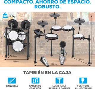 Batería Electrónica Alesis Nitro Max Kit