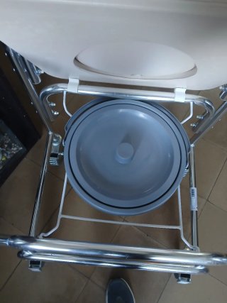 Silla de ruedas de aluminio