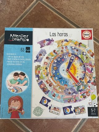 Juego Educa Las Horas 63