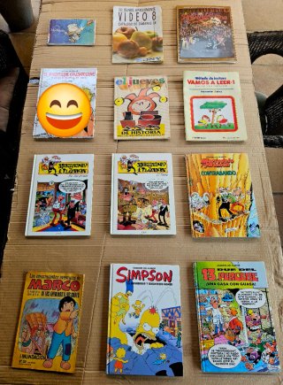 Comics,revista, libro escolar