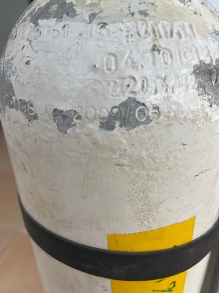 Botella buceo aluminio Luxfer 7L