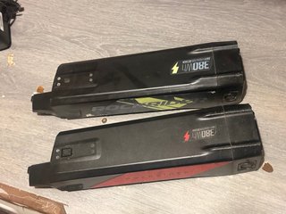 Bicicleta eléctrica con 2 baterías