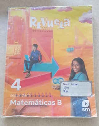 Matemáticas B, 4 secundaria, Revuela