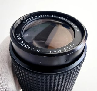 Objetivo Super Cosina 80-200mm para PENTAX K