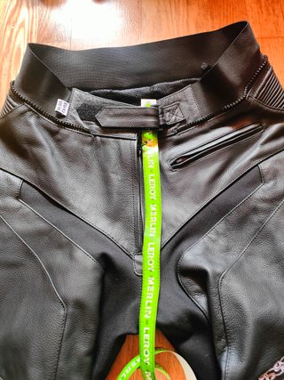 Pantalón de moto IXS de piel