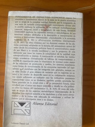 Fundamentos de estructura económica -Ramón Tamames