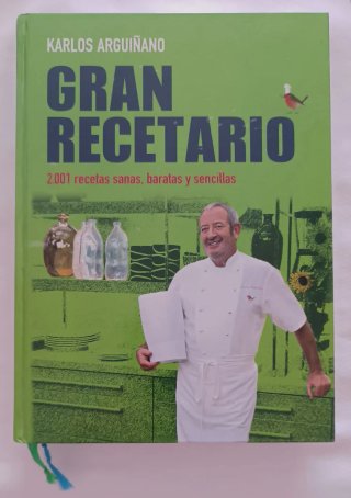 Libro Karlos Arguiñano Gran recetario