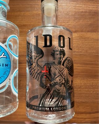 2 Bottiglie Gin Vuote Malfy e Idol