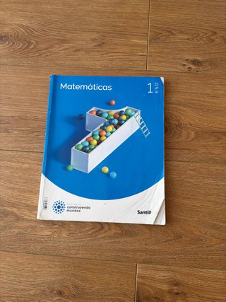 libro Santillana matemáticas primero de la eso