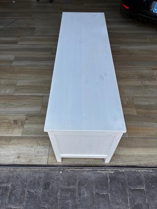 Mesa TV Ikea Hemnes Blanca