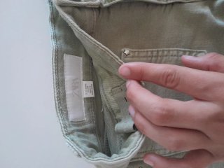 Shorts Zara verde con borchie per bambini