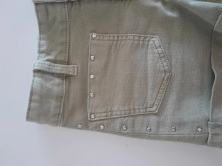 Shorts Zara verde con borchie per bambini
