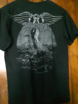 Camiseta Aerosmith World Tour Negra