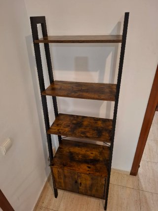 Estantería Industrial Metal y Madera