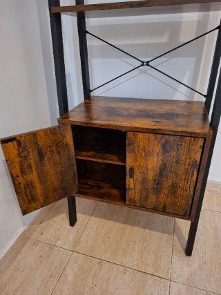 Estantería Industrial Metal y Madera